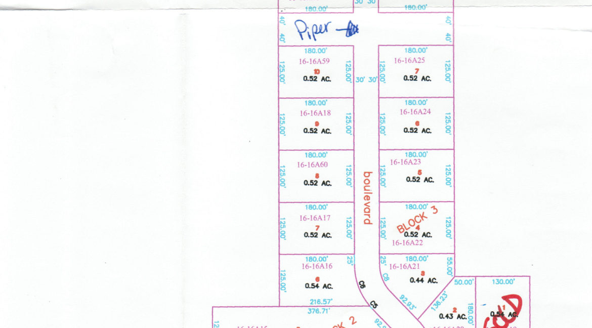 Quail Creek V Plat