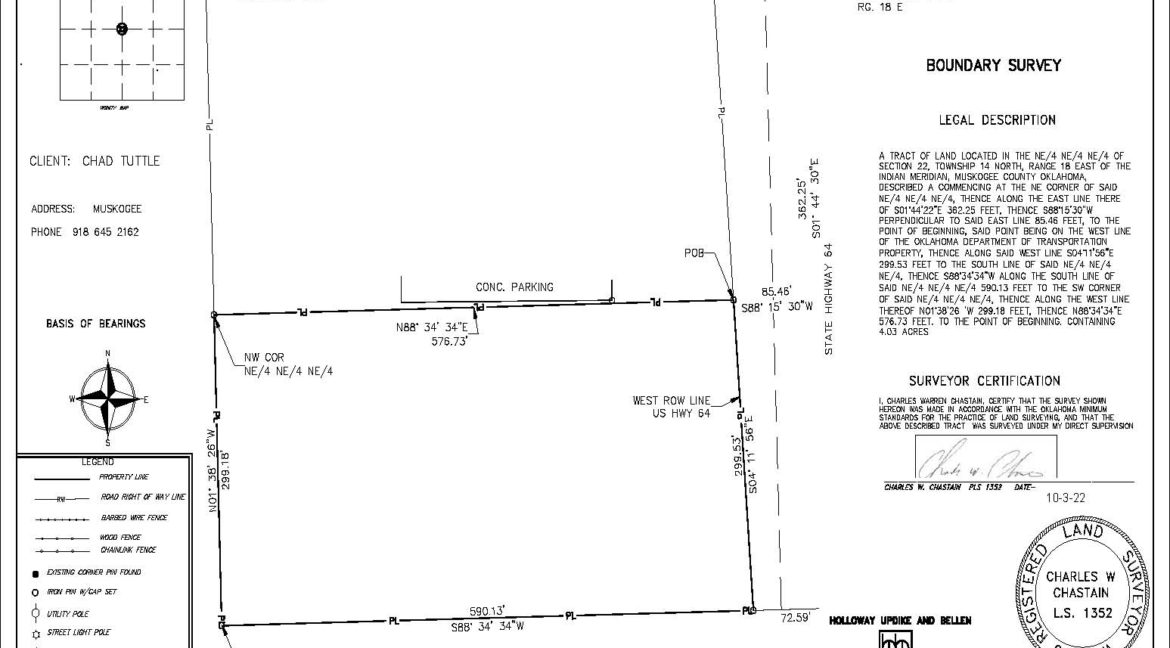 LUAL Survey_SouthernHalfProperty_2022