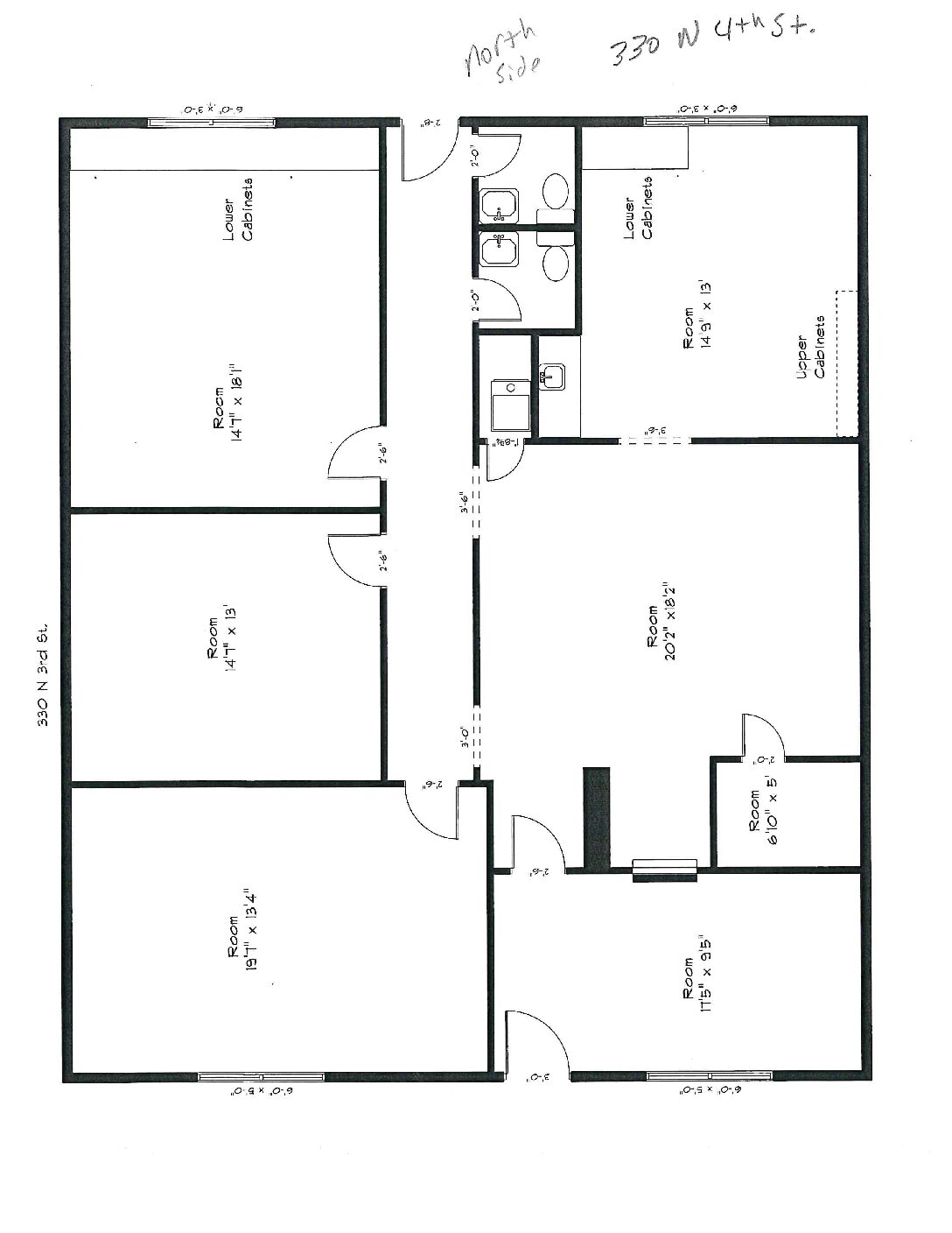 330 N 4th - Suite A floor plan